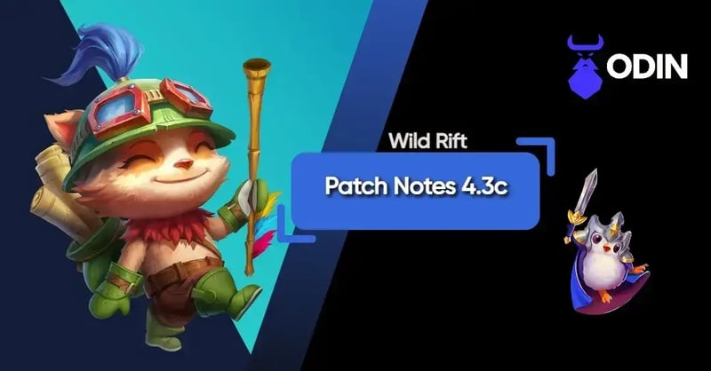 Brief Summary of Wild Rift Patch Notes 4.3c
